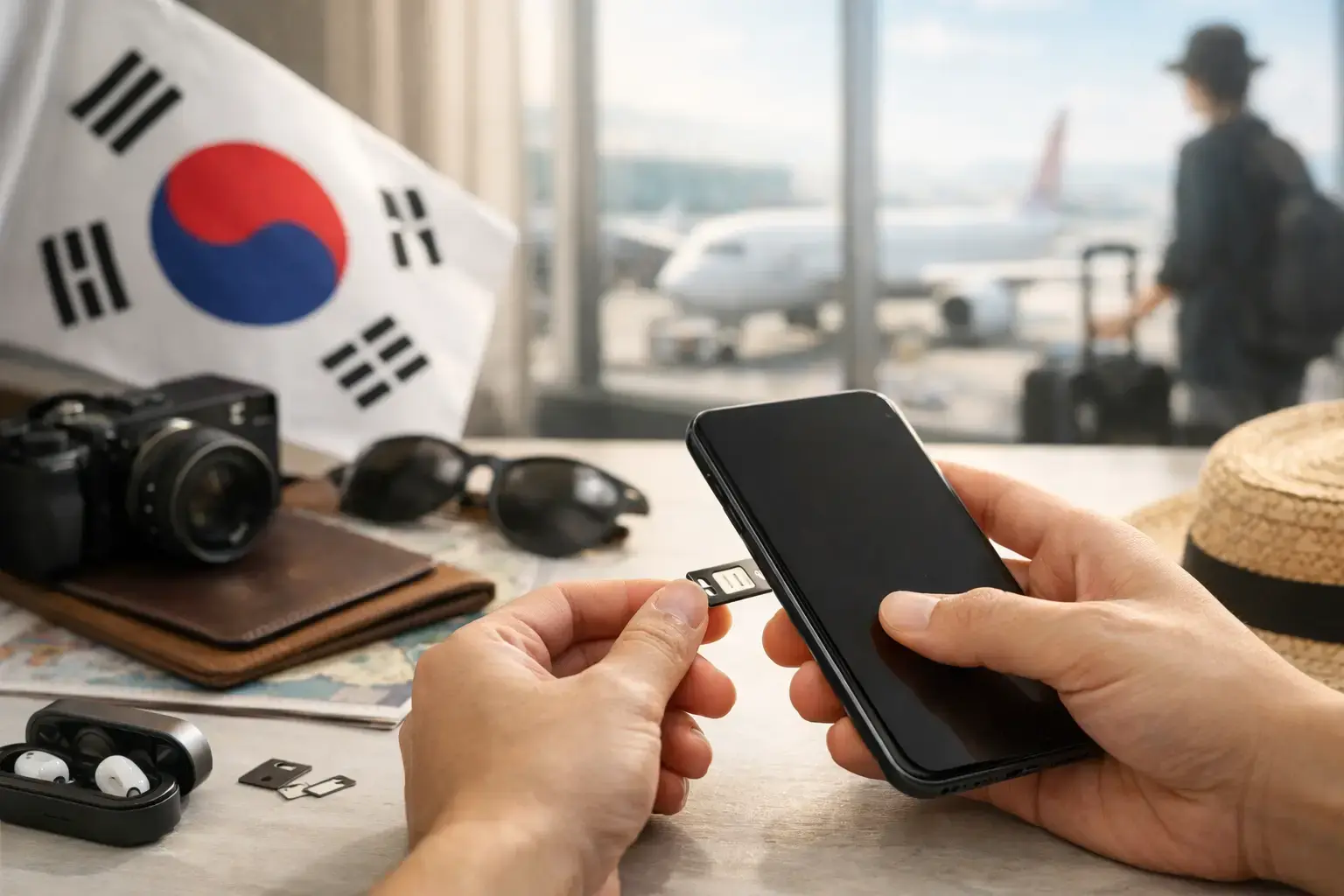 韓國 SIM 卡安裝步驟完整教學，出發前換卡落地即連線