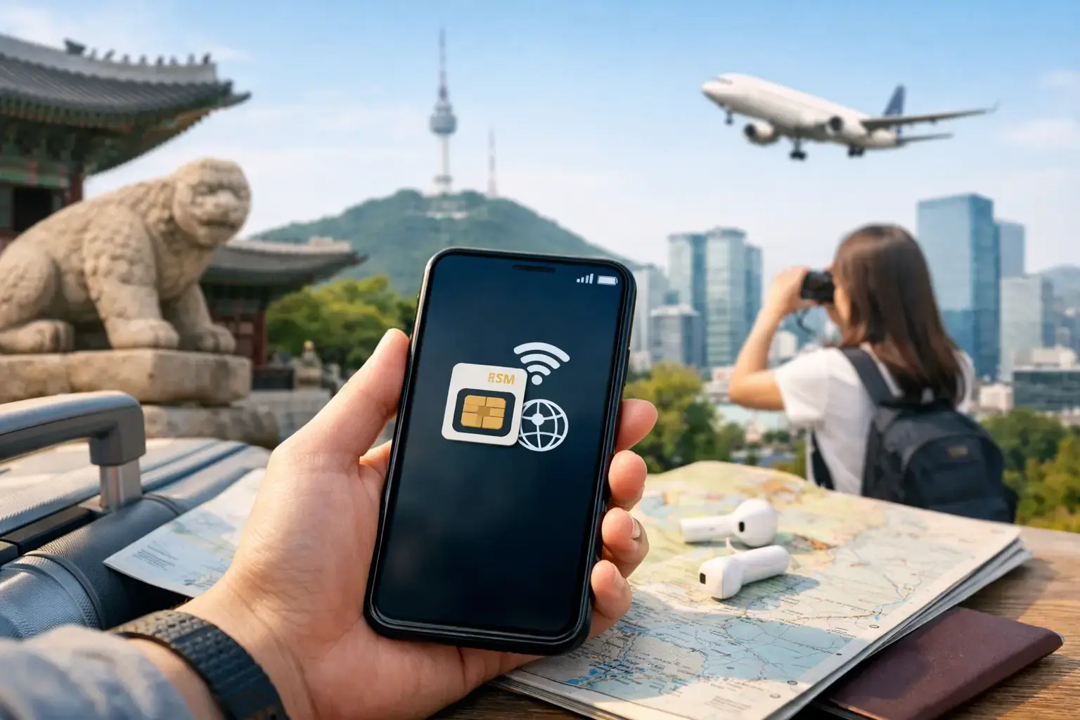 韓國 eSIM 流量方案怎麼選？自由行追星商務出差都能落地即連線不怕用量買錯