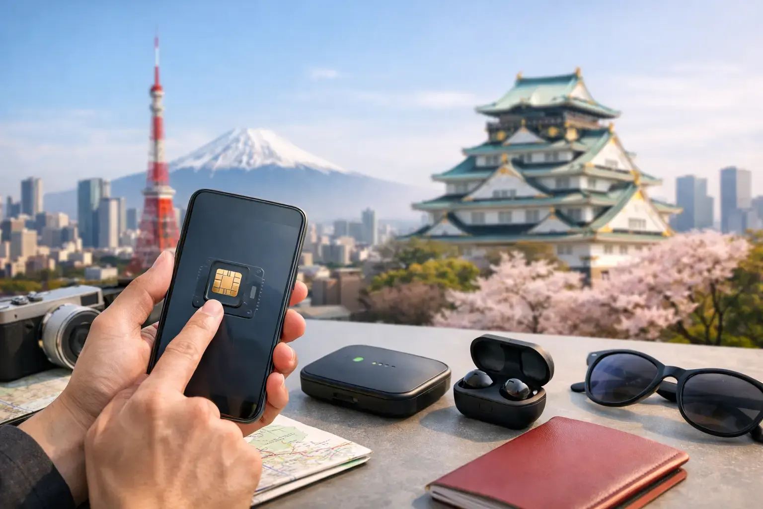 日本自由行 eSIM 實測 東京大阪7天訊號與流量選擇建議