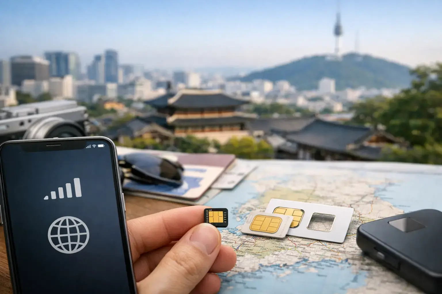 韓國旅遊上網選擇整理 eSIM、SIM卡與漫遊怎樣選
