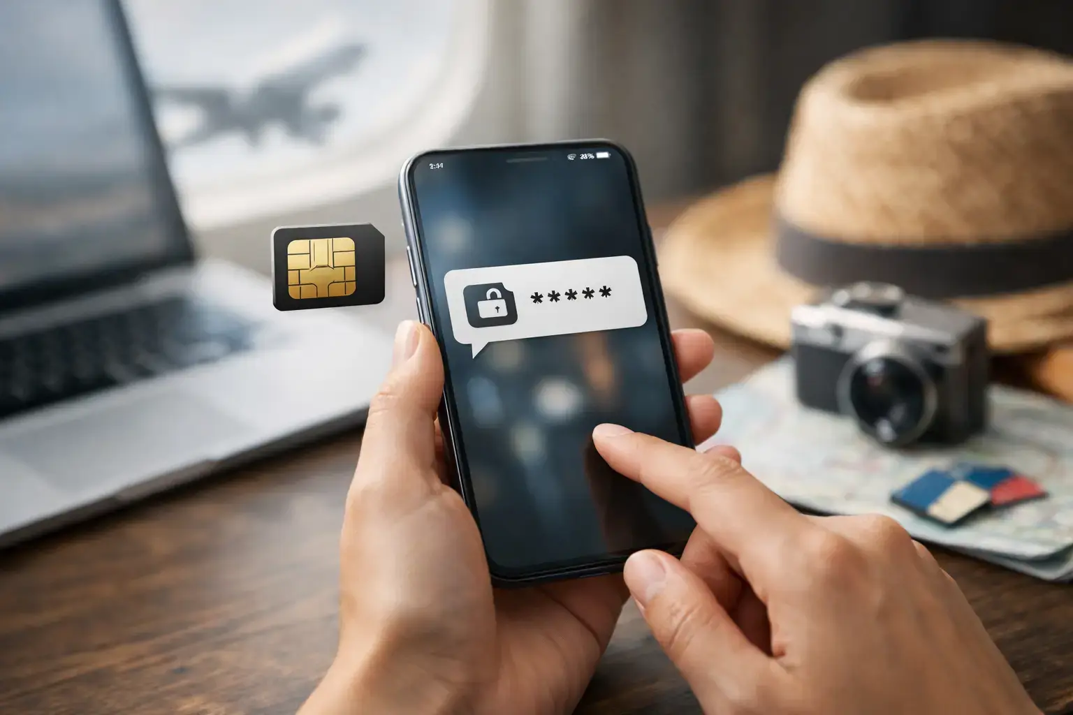 eSIM 簡訊怎麼收？出國前搞懂驗證碼、原門號漫遊與旅遊卡設定，不漏接關鍵通知的設定重點