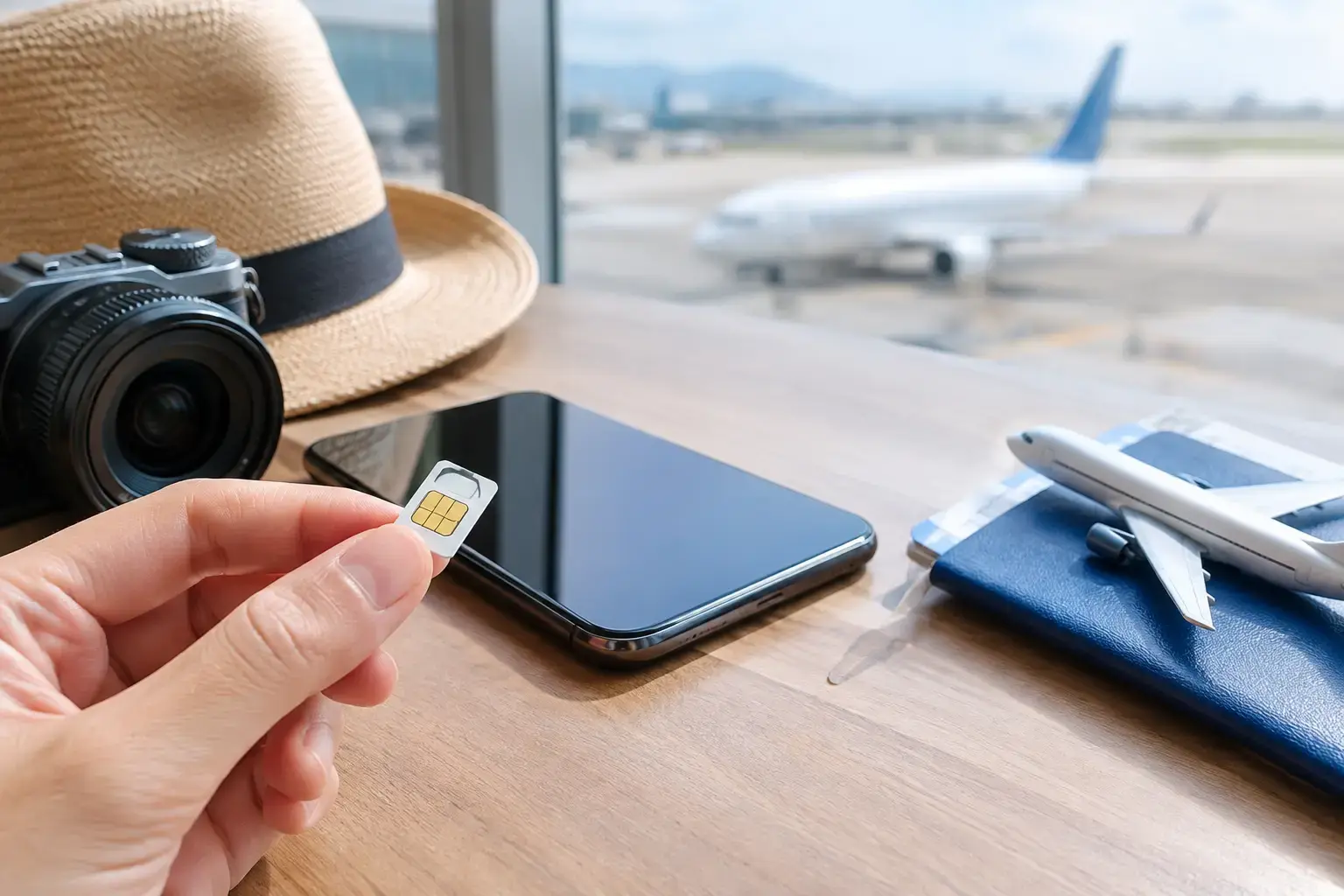 手機不支援 eSIM 替代方案，實體 SIM 卡讓出國上網省事又省錢的做法